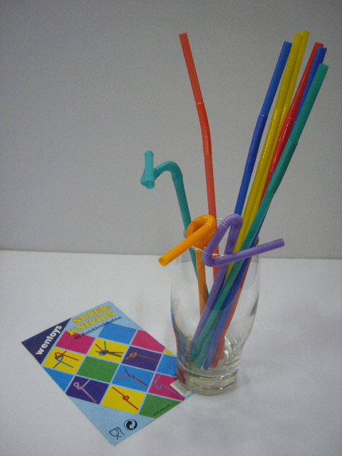 Frill straw